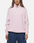 Best-Selling Adidas Women's Funnel Neck Quarter Zip Sweatshirt Pink
