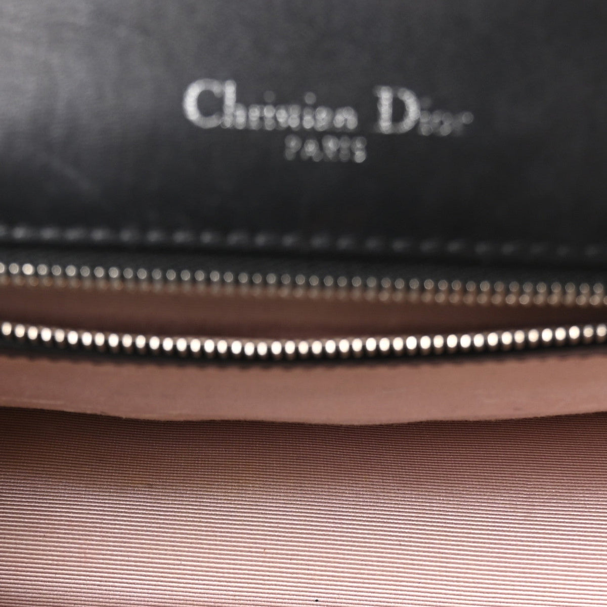 Patent Medium Diorama Flap Bag Black AT My store