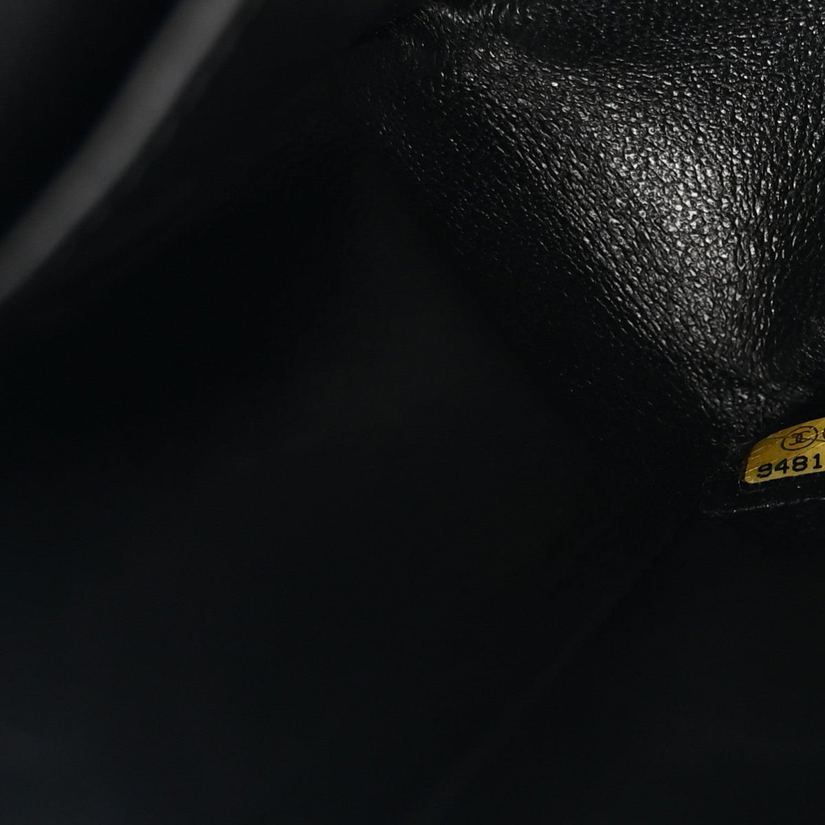 Tweed Quilted Medium Double Flap Black At My store