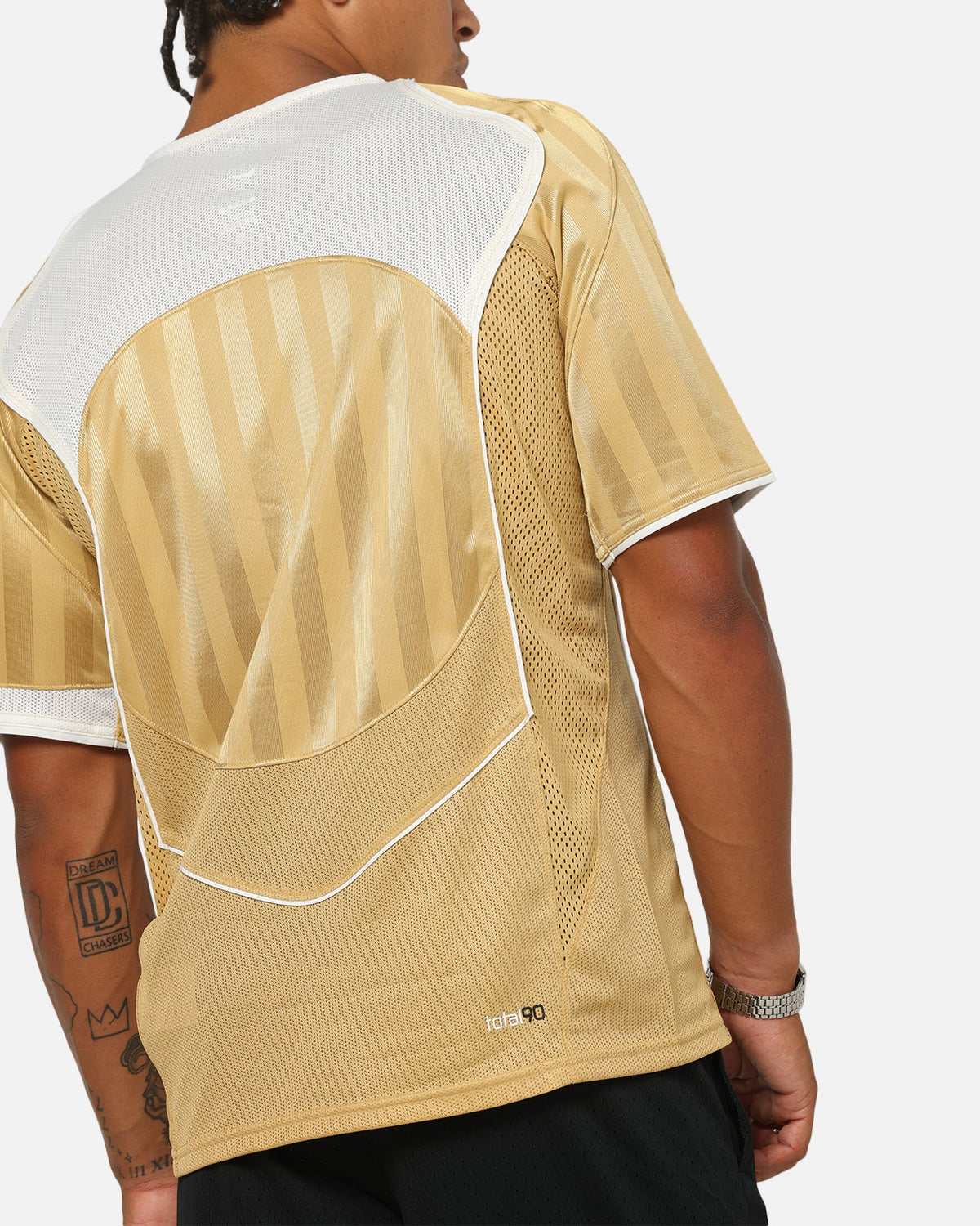 Top Seller Nike Total 90 Soccer T-Shirt Club Gold/Summit White