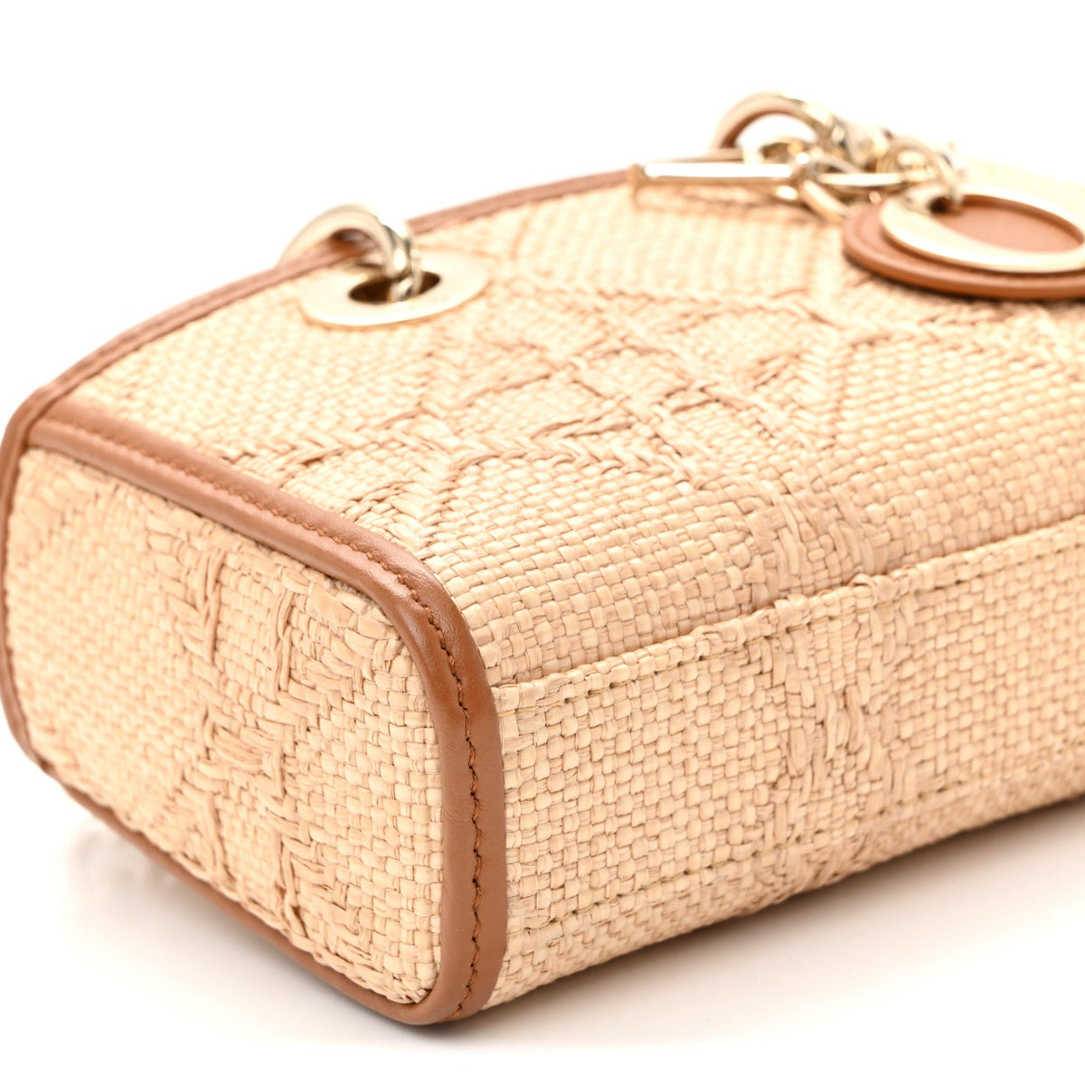 Raffia Micro Cannage Lady D-Joy Natural AT My store