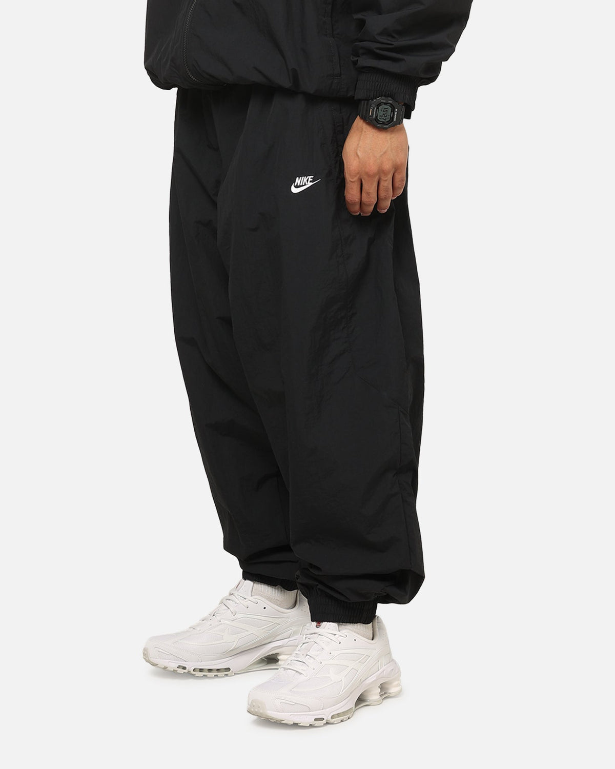 Top Seller Nike Club Woven Oversized Track Pants Black