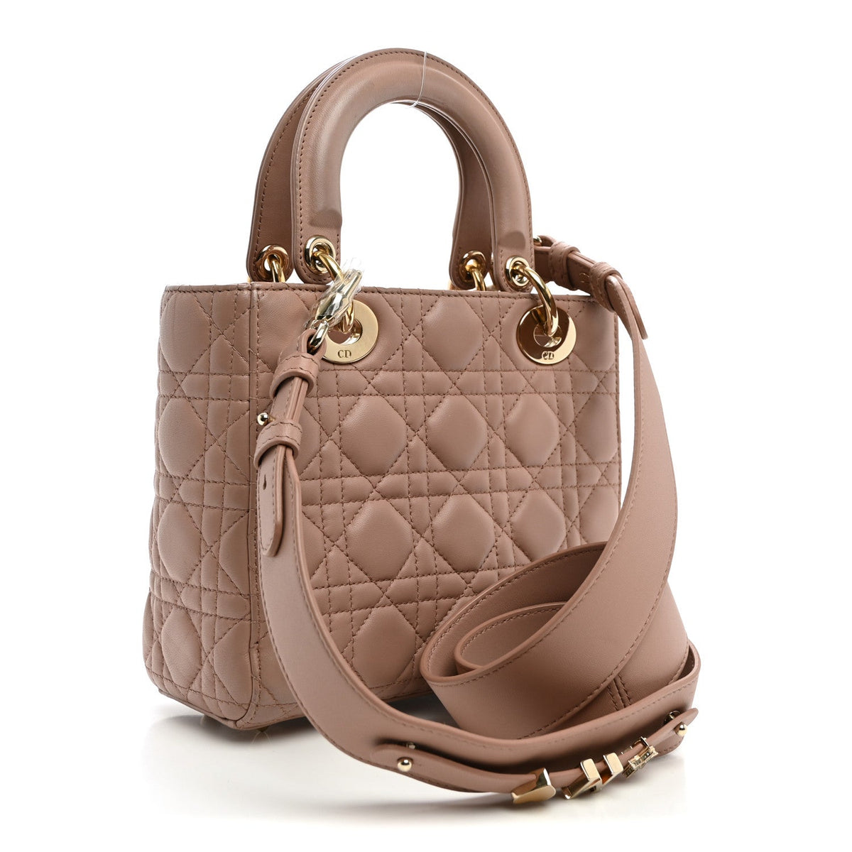 Lambskin Cannage Small My ABCDior Lady Dior Blush AT My store