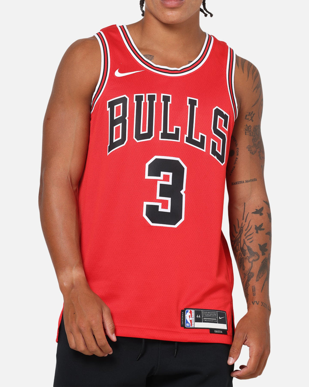 Top Seller Nike Josh Giddey Chicago Bulls #3 Icon Edition Nike Dri-FIT NBA Swingman Jersey University Red