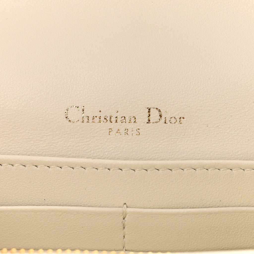 Lambskin Cannage Chain My Dior Daily Chain Pouch Latte AT My store