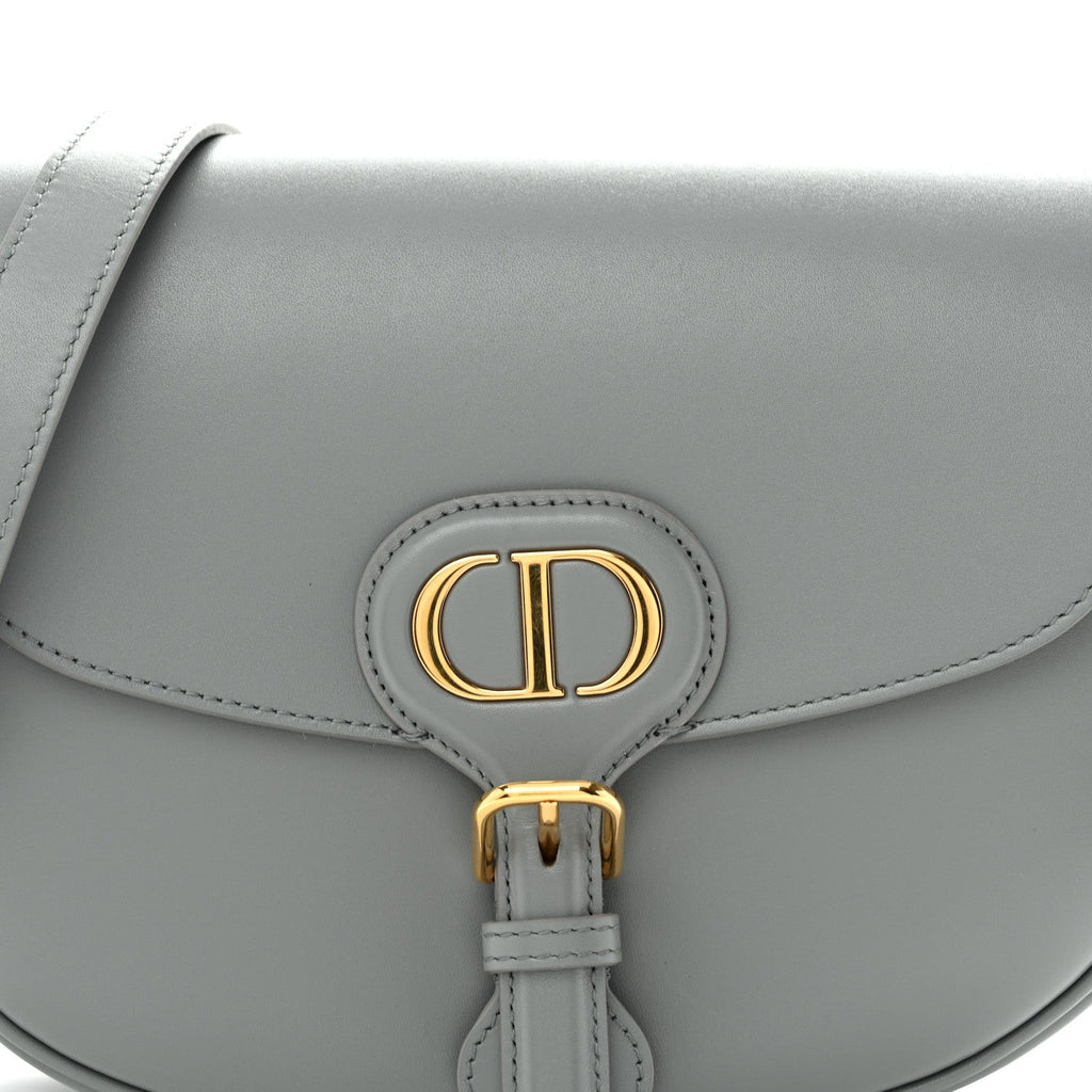 Box Calfskin Medium Bobby Flap Gray AT My store