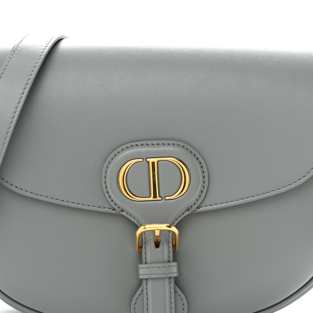 Box Calfskin Medium Bobby Flap Gray AT My store