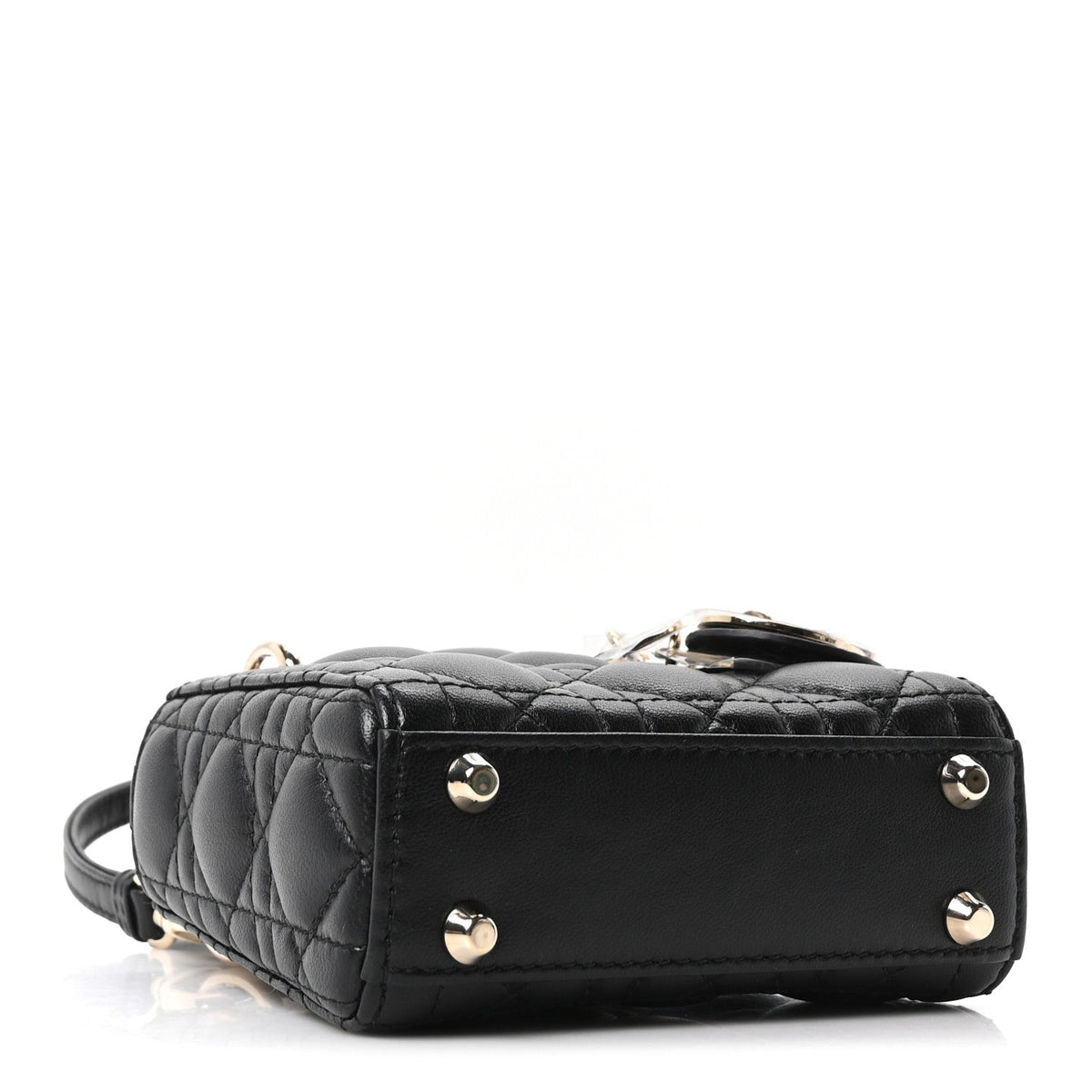 Lambskin Cannage Micro Lady Dior Black AT My store