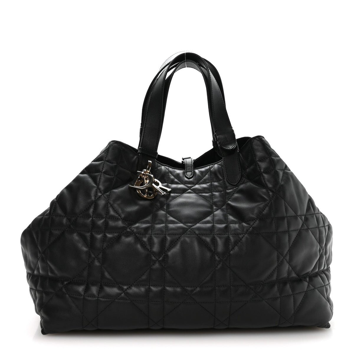 Calfskin Macrocannage Large Toujours Black AT My store