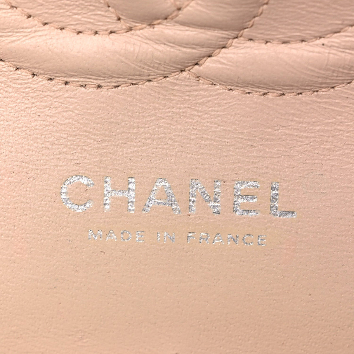 Caviar Quilted Medium Double Flap Beige At My store