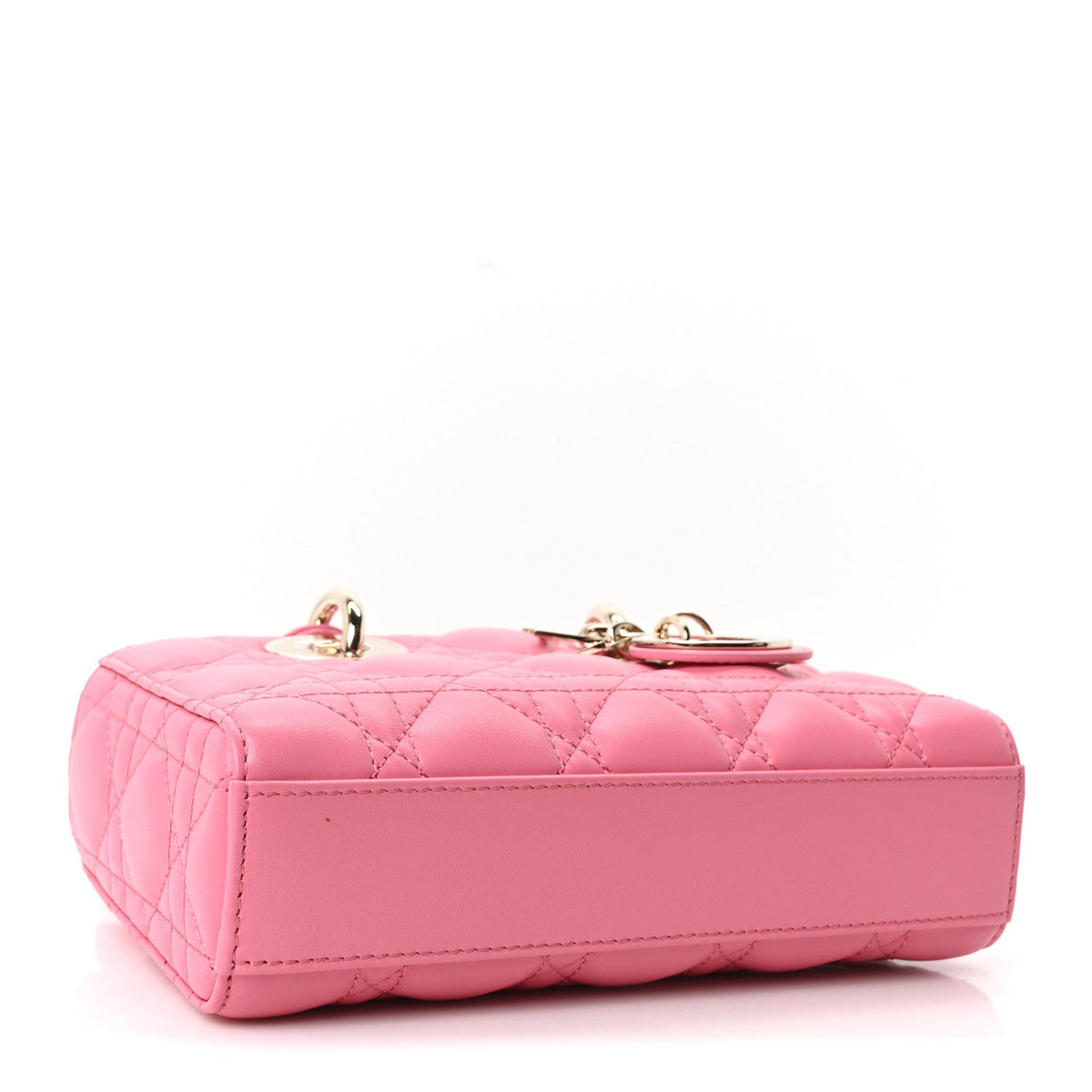 Lambskin Cannage Mini Lady D-Joy Fraise AT My store