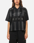 Top Seller Nike Women's Sportswear Street Oversized Striped Jersey Black/Black