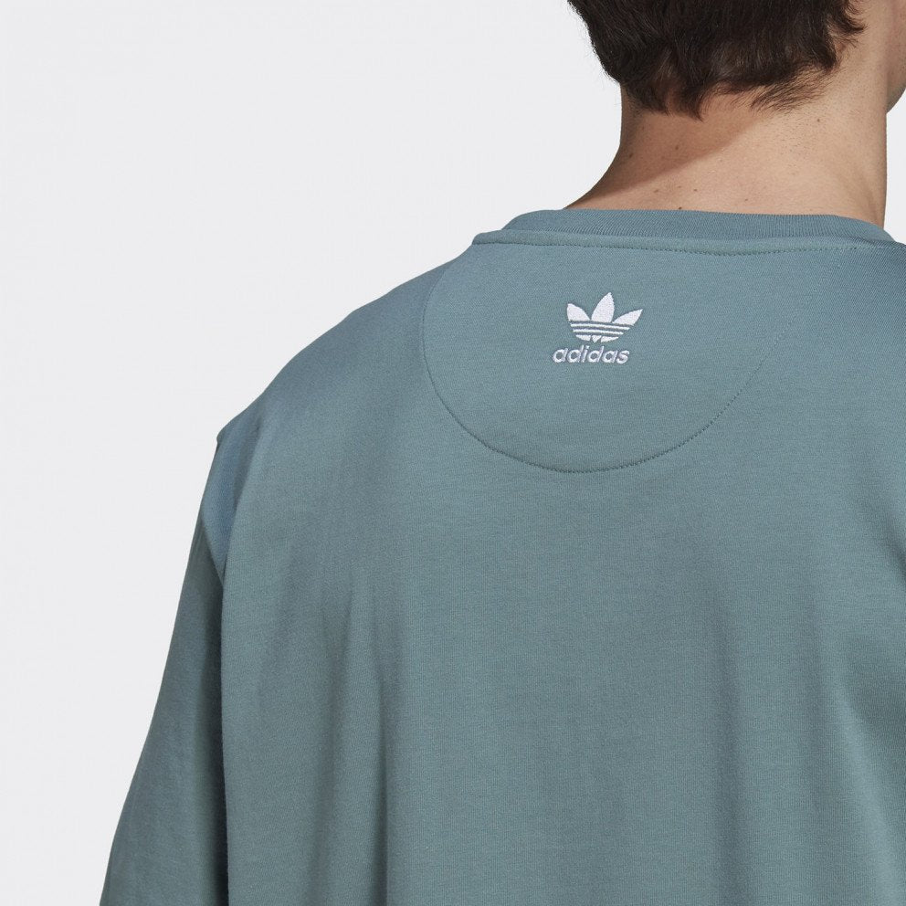 New Arrival Adidas Original 3D TF OM TEE Men -HAZY EMERARLD