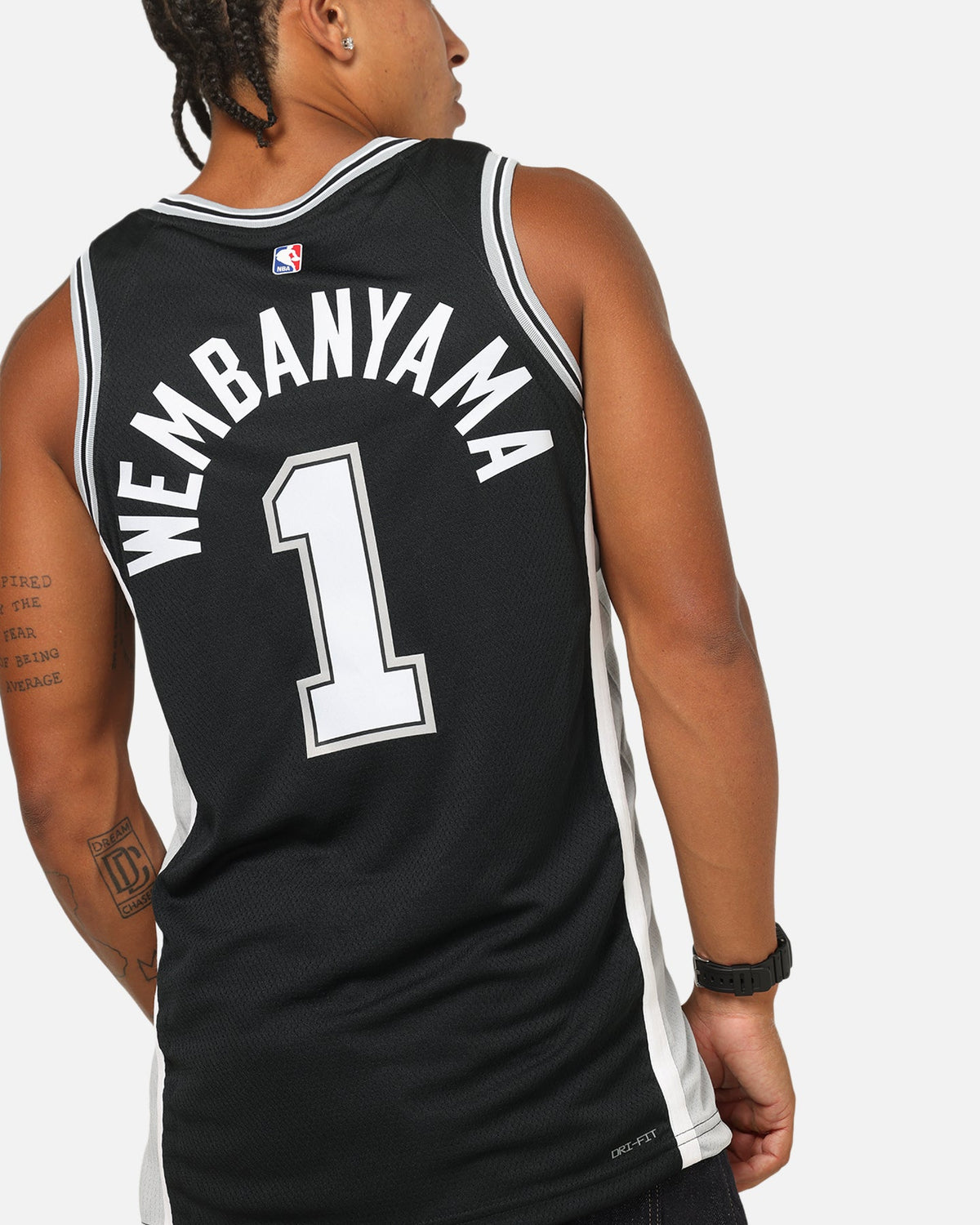 Top Seller Nike Victor Wembanyama San Antonio Spurs #1 Icon Edition 2022/23 Nike Dri-Fit NBA Swingman Jersey Black