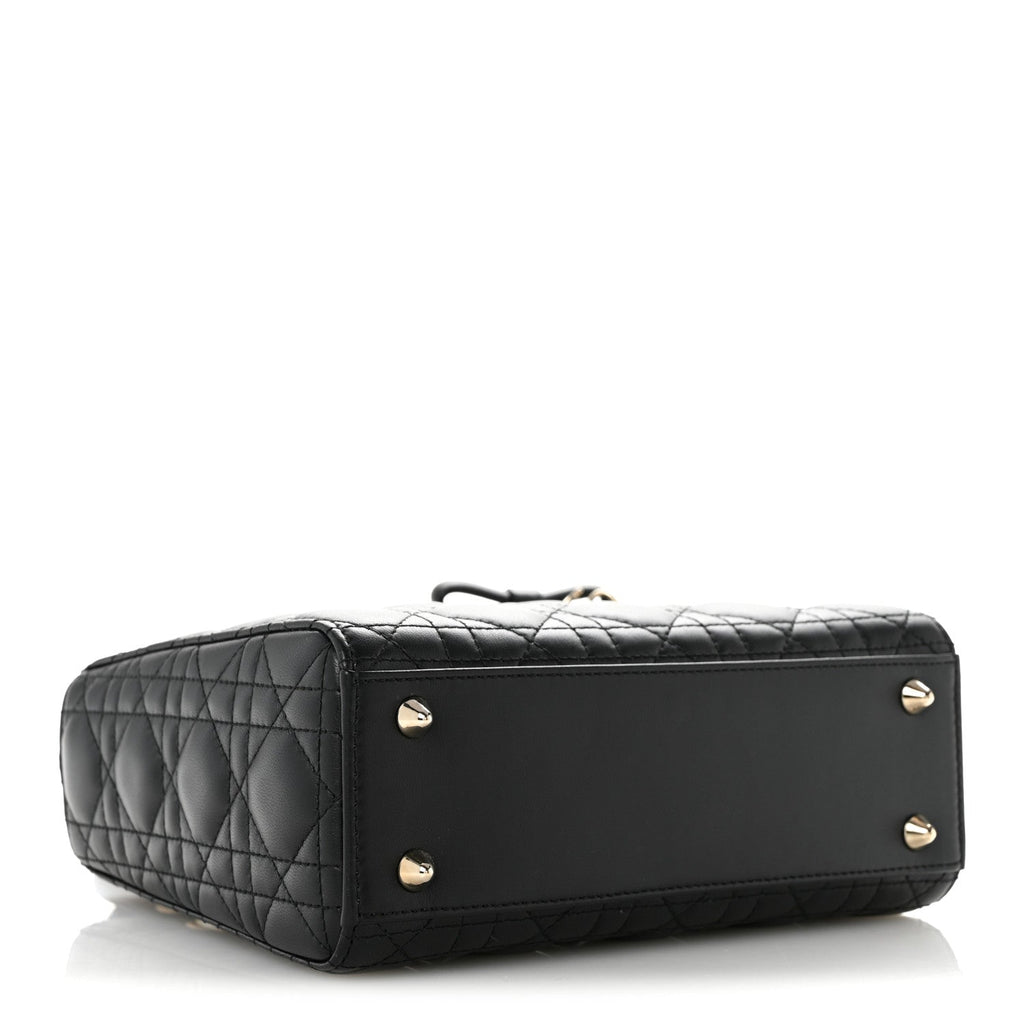 Lambskin Cannage Small Lady Dior Black AT My store