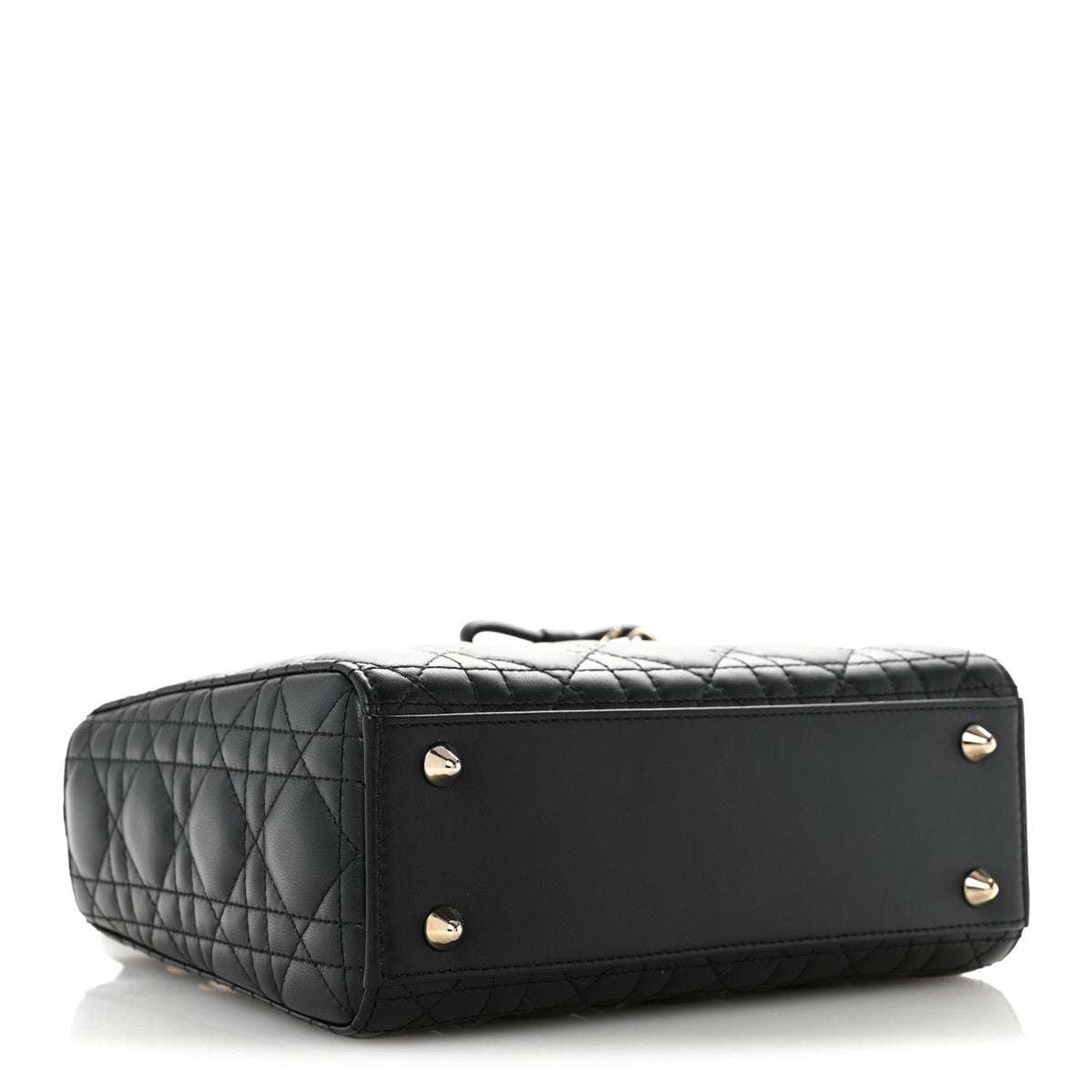 Lambskin Cannage Small Lady Dior Black AT My store