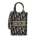 Oblique Mini Book Tote Phone Bag Blue AT My store