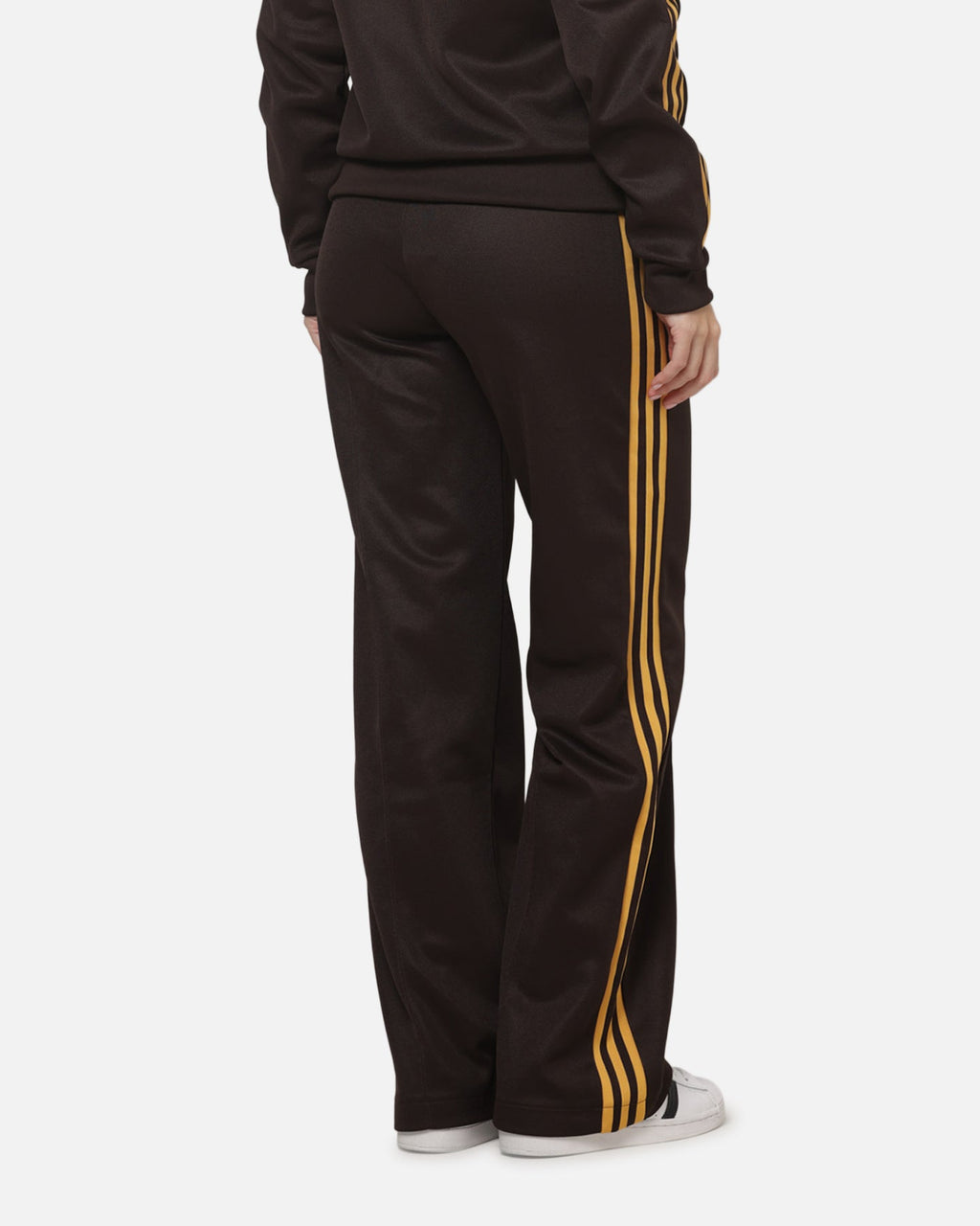 Best-Selling Adidas Women's Classic Track Pants Brown/Yellow
