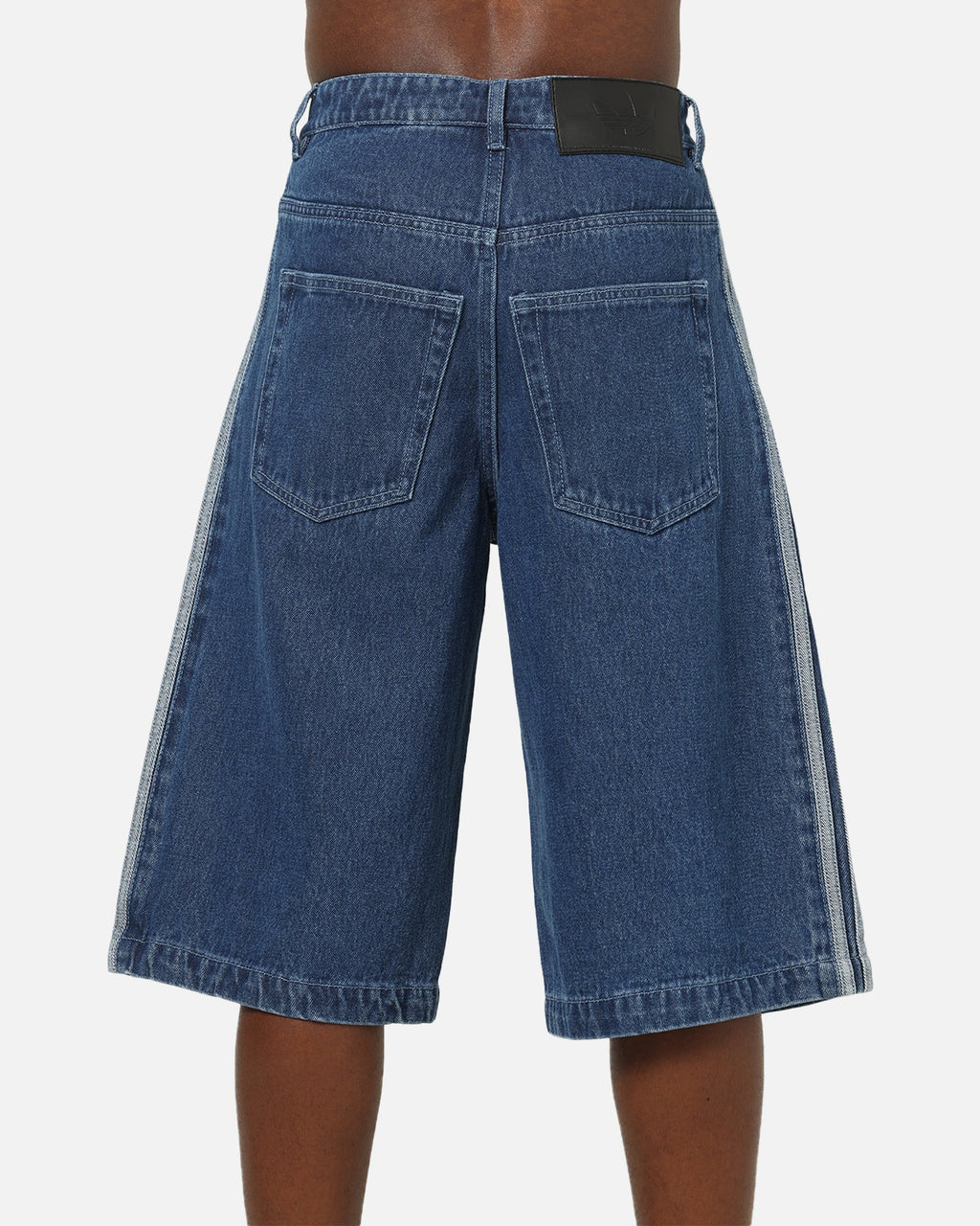Best-Selling Adidas Firebird Denim Shorts Blue Denim