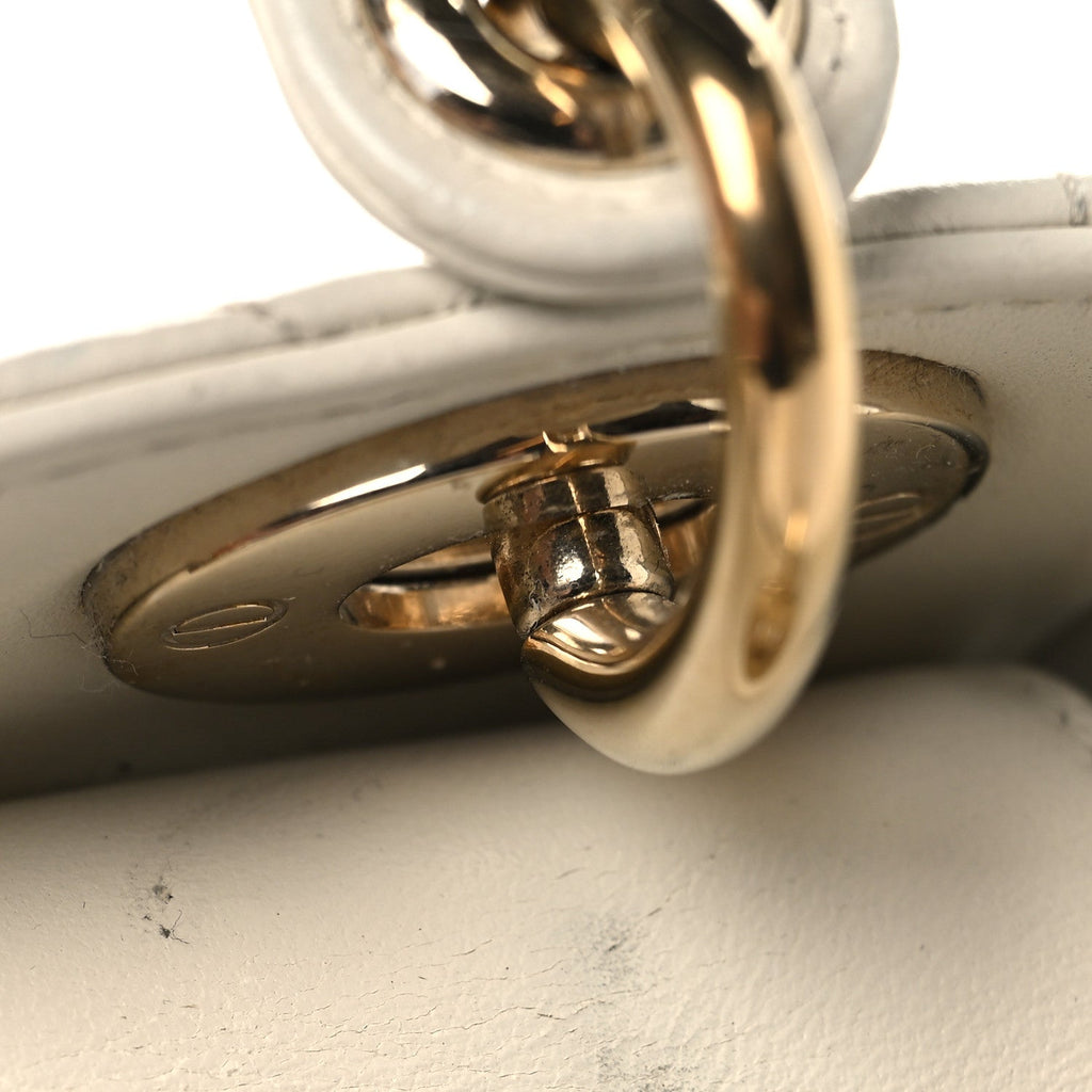Lambskin Cannage Small My ABCDior Lady Dior Latte AT My store