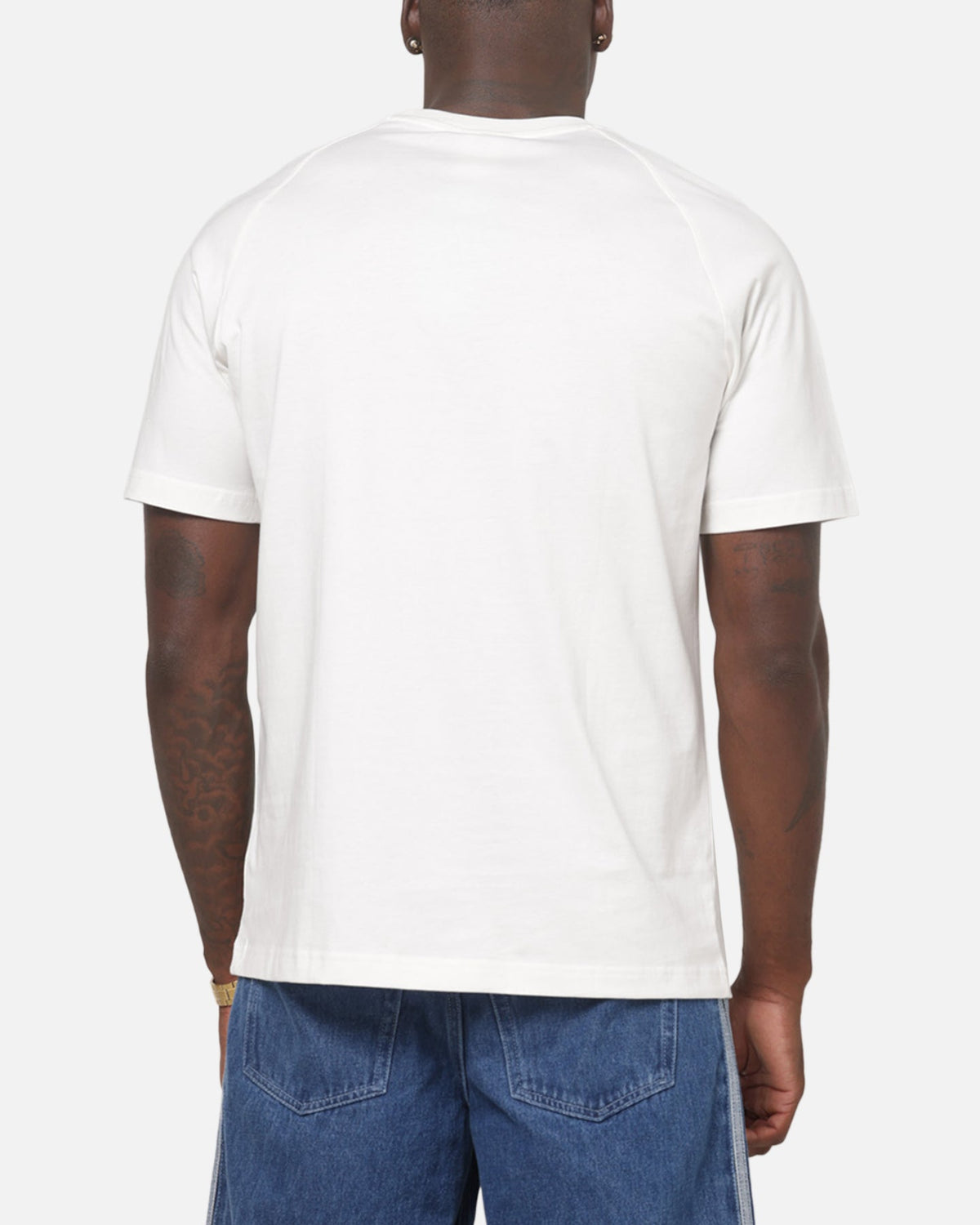 Best-Selling Adidas Chest Stripes 98 T-Shirt White
