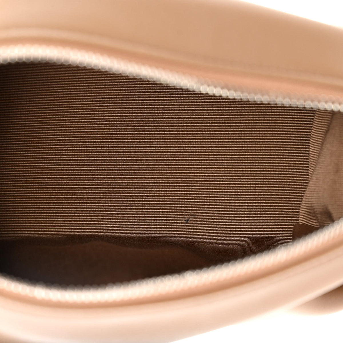 Supple Lambskin Bow Pouch Camel AT My store