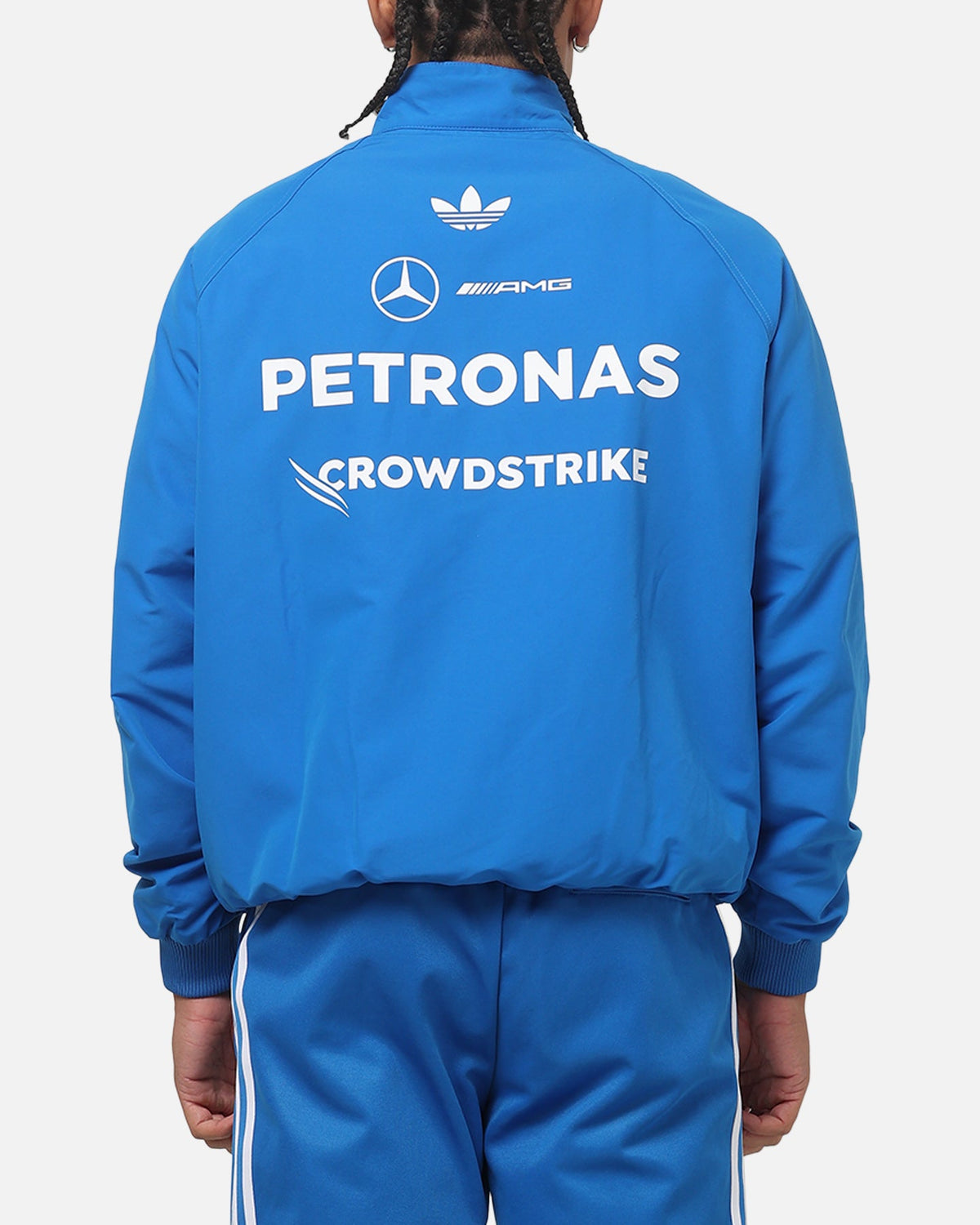 Best-Selling Adidas Mercedes-AMG Petronas Formula 1 Driver Jacket Blue