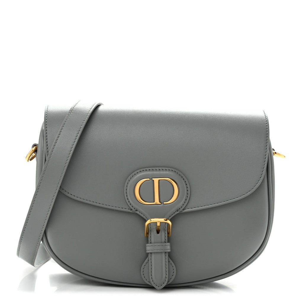 Box Calfskin Medium Bobby Flap Gray AT My store