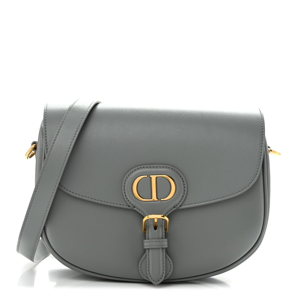 Box Calfskin Medium Bobby Flap Gray AT My store