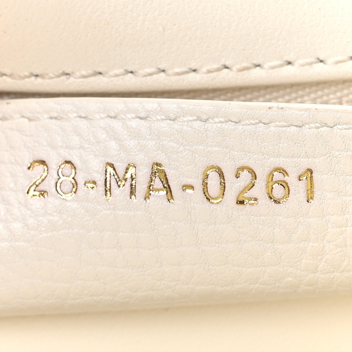 Grained Calfskin Cannage Large Caro Bag Latte AT My store