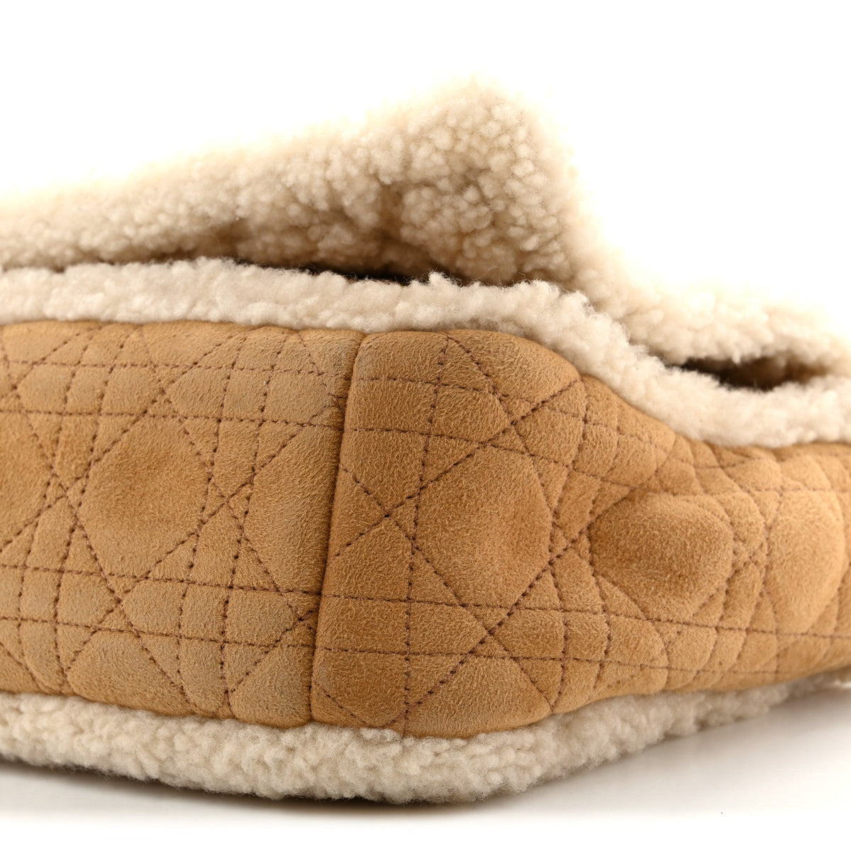 Shearling Cannage Large Caro Bag Camel AT My store