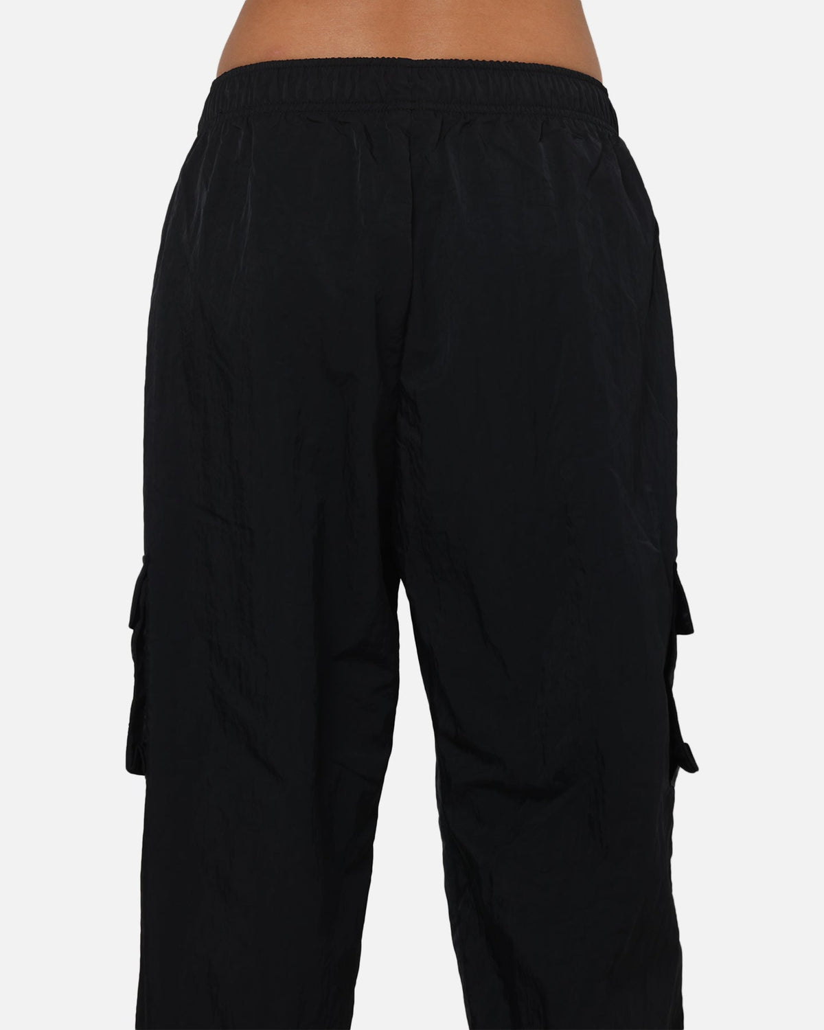 Top Seller Nike Women's Sportswear Essential High-Rise Woven Cargo Pants Black/White