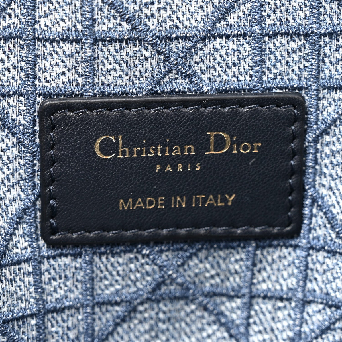 Denim Cannage Small Caro Bag Blue AT My store