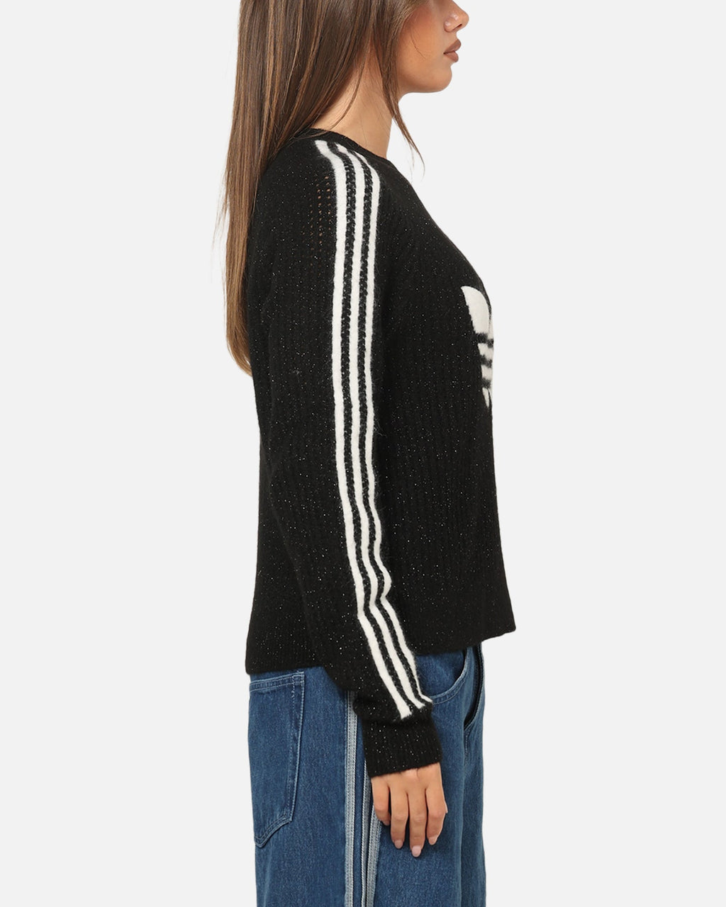 Best-Selling Adidas Women's Originals Knit Crewneck Black