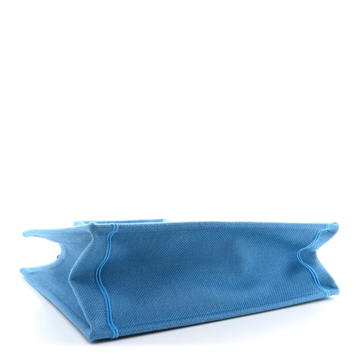 Cotton Toile De Jouy Oblique Embroidered Ulysses Dior Medium Book Tote With Strap Light Blue White AT My store