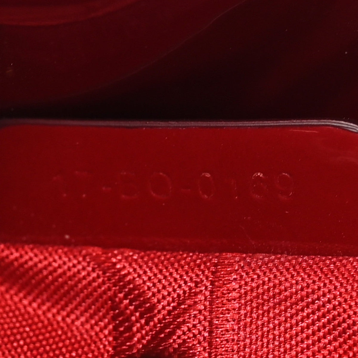 Patent Cannage Mini Lady Dior Red AT My store