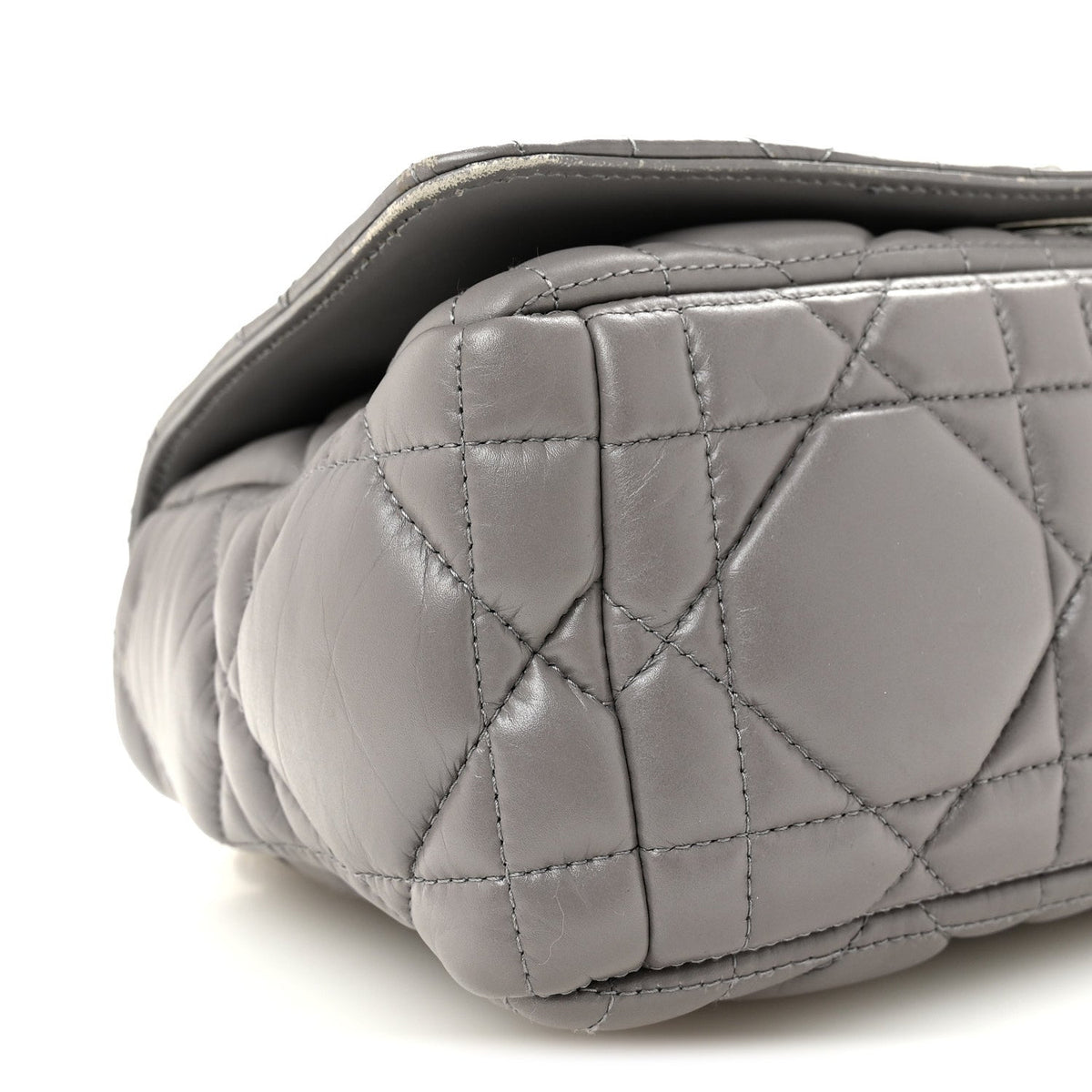 Calfskin Macrocannage Medium Caro Bag Iron Grey AT My store