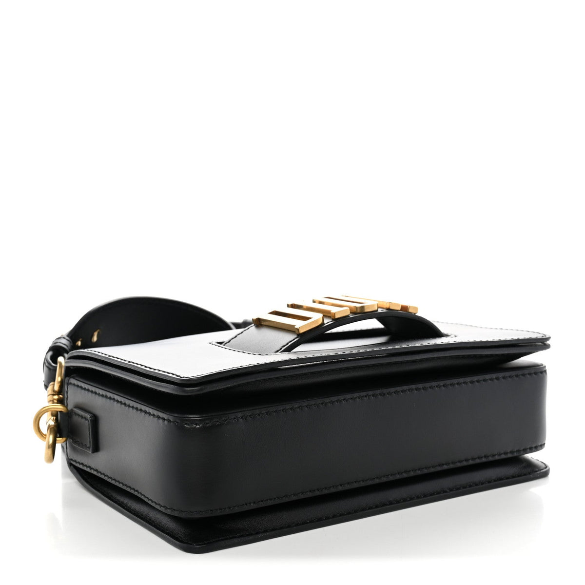 Smooth Calfskin Dio(r)evolution Flap Bag Black AT My store