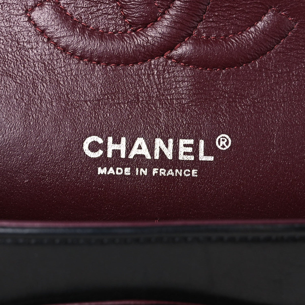 Lambskin Quilted Medium Double Flap Black Black At My store