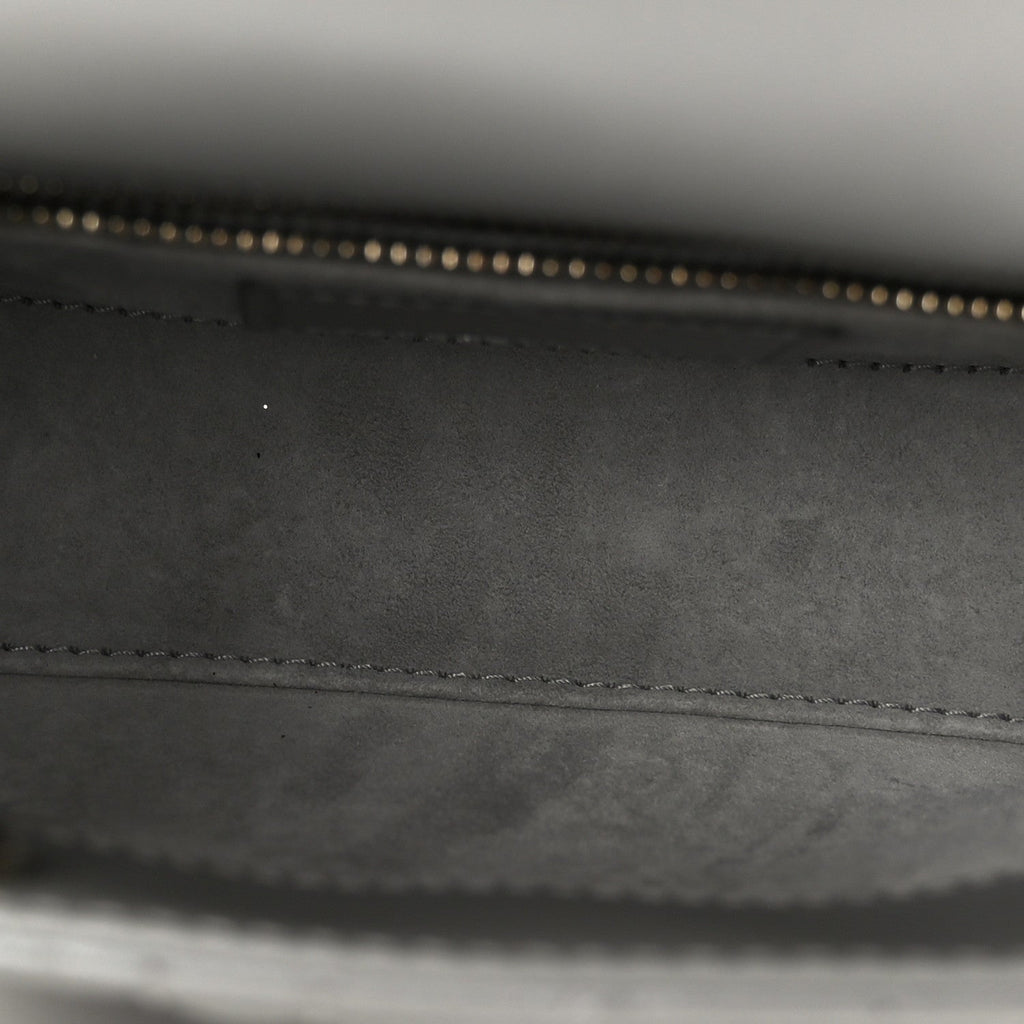 Metallic Lambskin Cannage Mini Lady Dior Grey AT My store