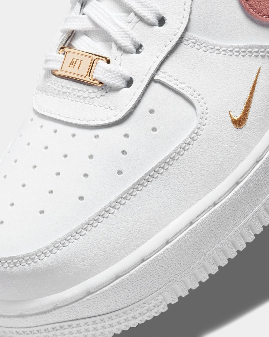 Top Seller Nike Women's Air Force 1 '07 Essential White/Rust Pink