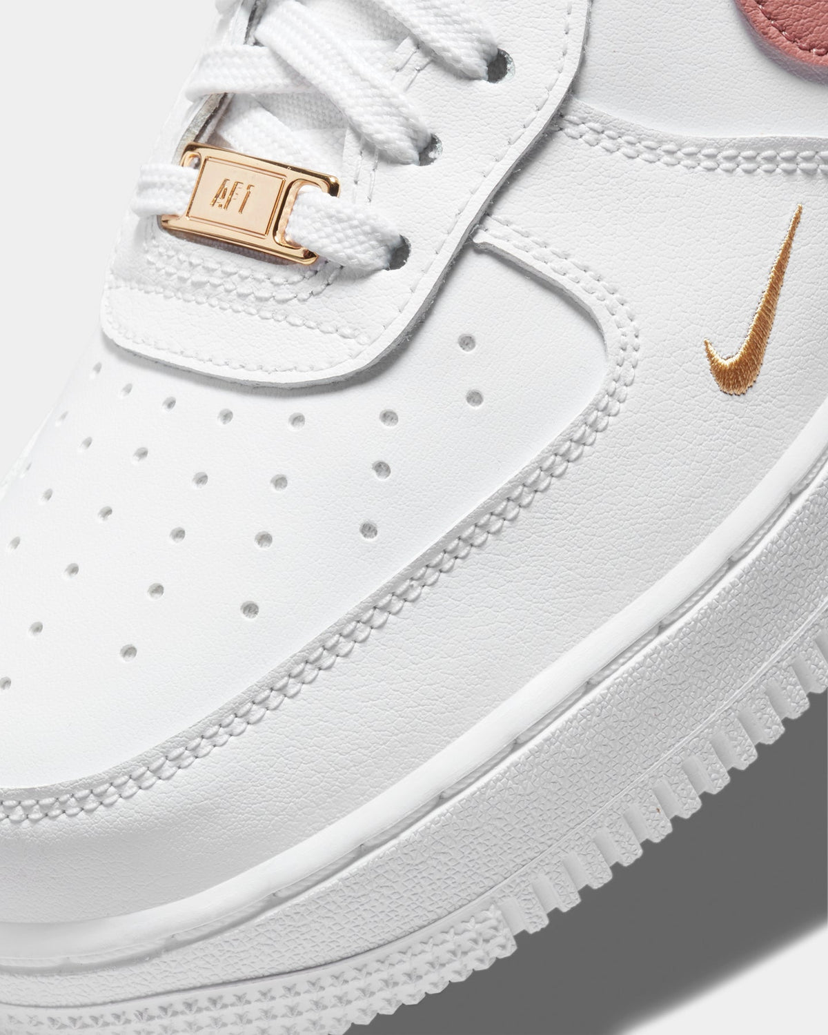 Top Seller Nike Women's Air Force 1 '07 Essential White/Rust Pink