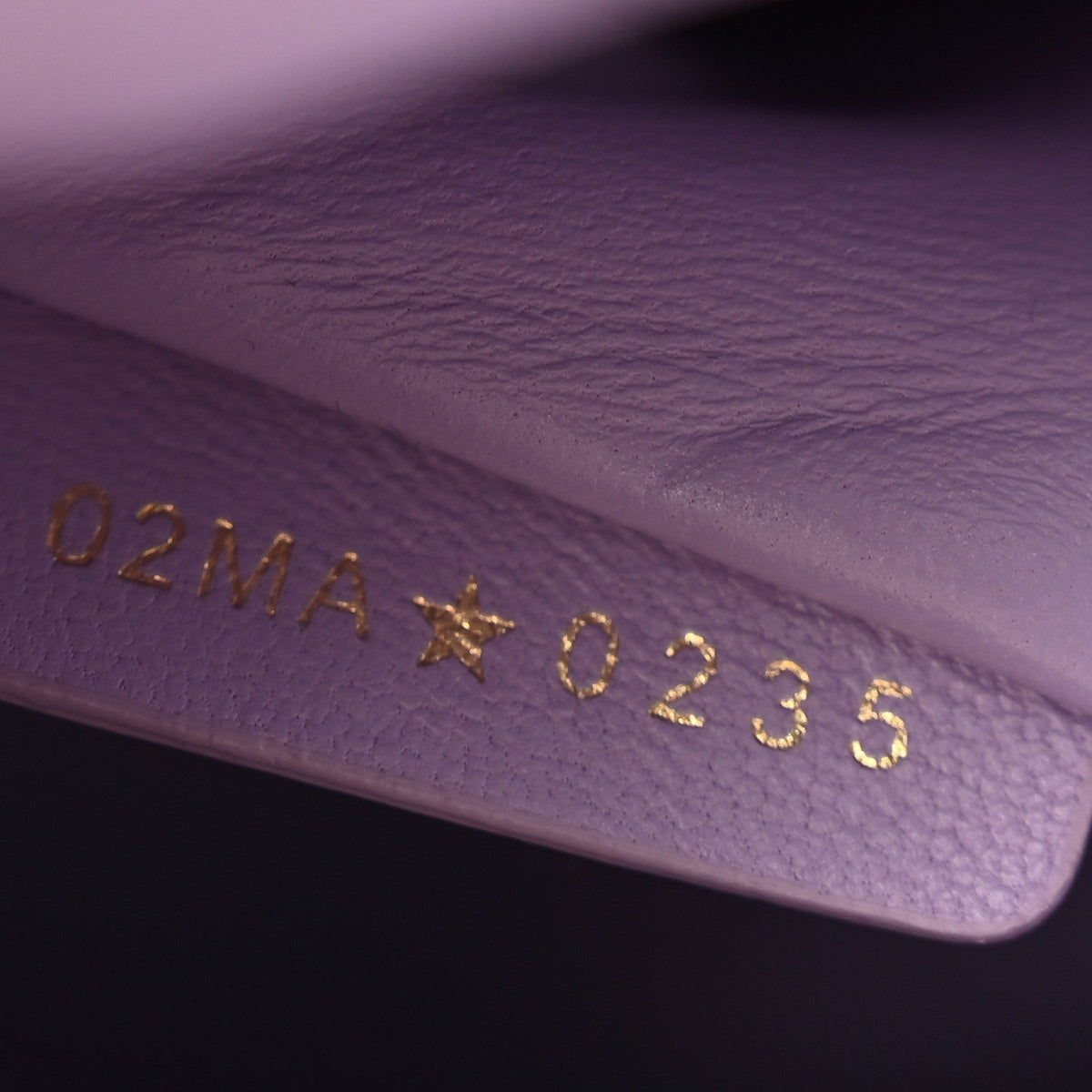 Ostrich Mini Lady Dior Purple AT My store