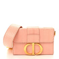 Snakeskin 30 Montaigne Box Bag Rose Clair AT My store