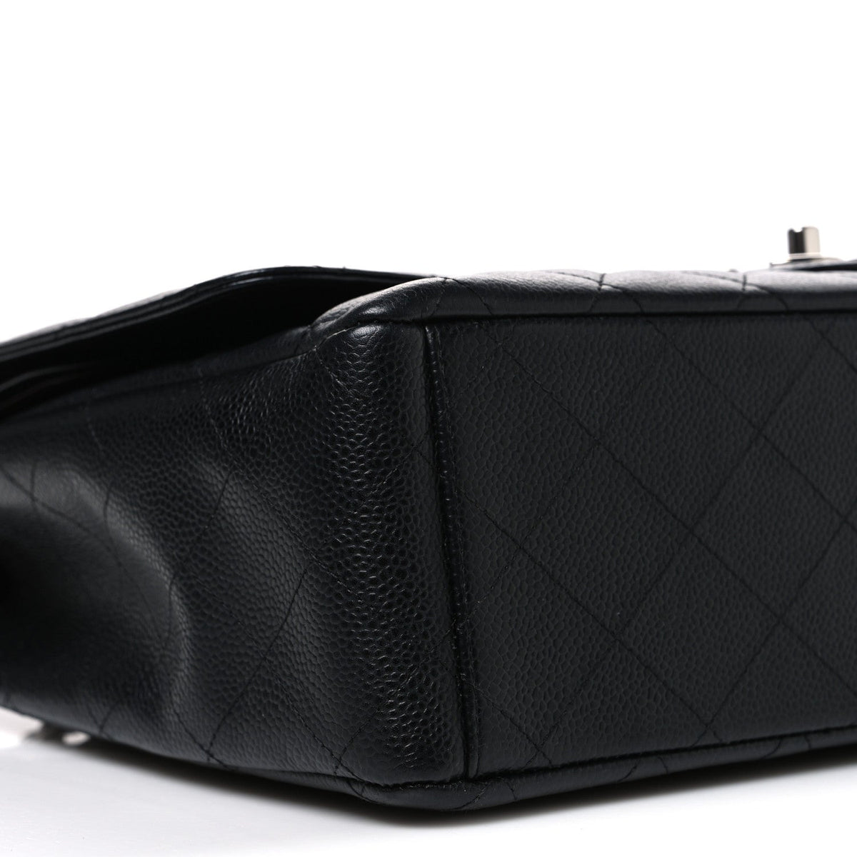 Caviar Quilted Maxi Double Flap Black At My store