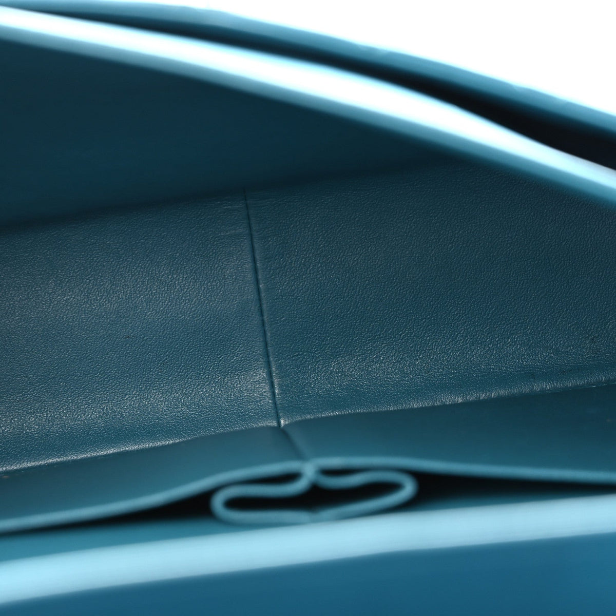 Lambskin Quilted Maxi Double Flap Turquoise At My store