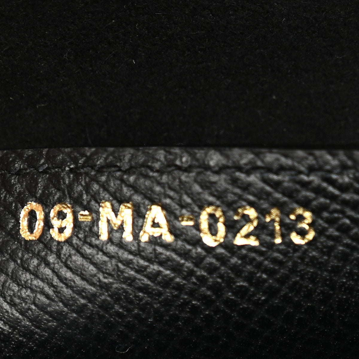 Grained Calfskin Saddle Bag With Strap Black AT My store