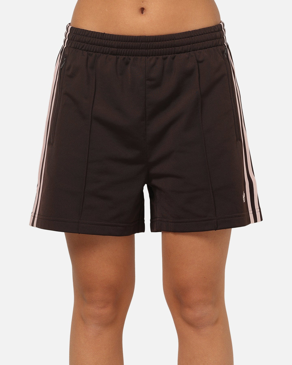 Best-Selling Adidas Women's Firebird Classic Shorts Brown/Pink