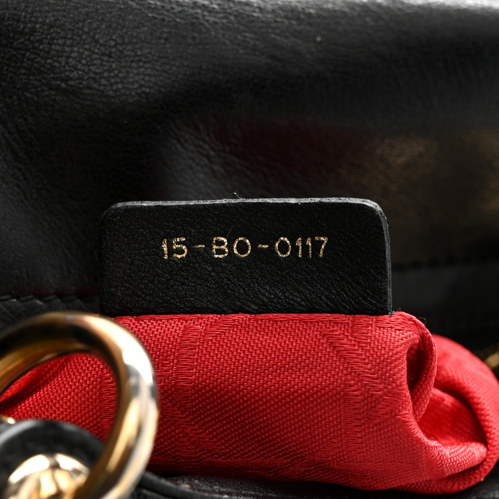 Lambskin Cannage Mini Lady Dior Black AT My store