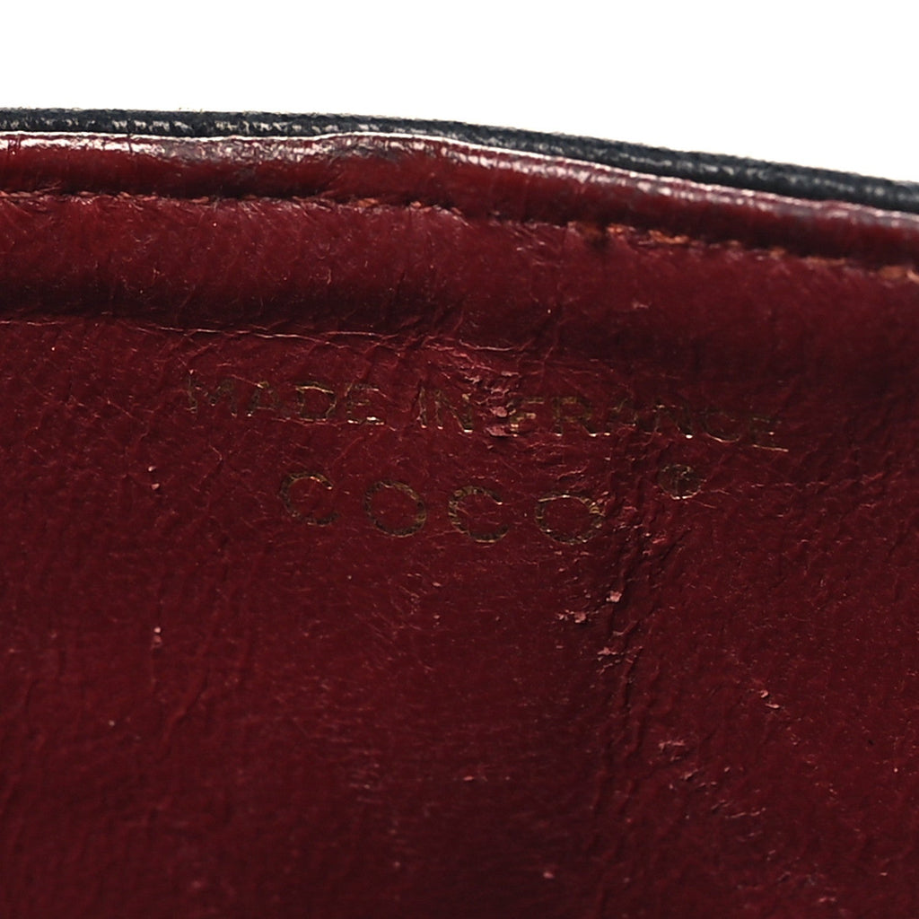 Lambskin Quilted Small Double Flap Black At My store